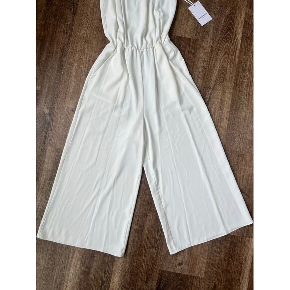 NWT Amanda Uprichard White Bridal Jumpsuit - Picture 3 of 8